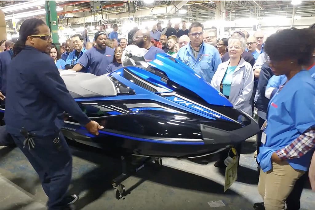 Yamaha Watercraft Celebrates One Millionth WaveRunner