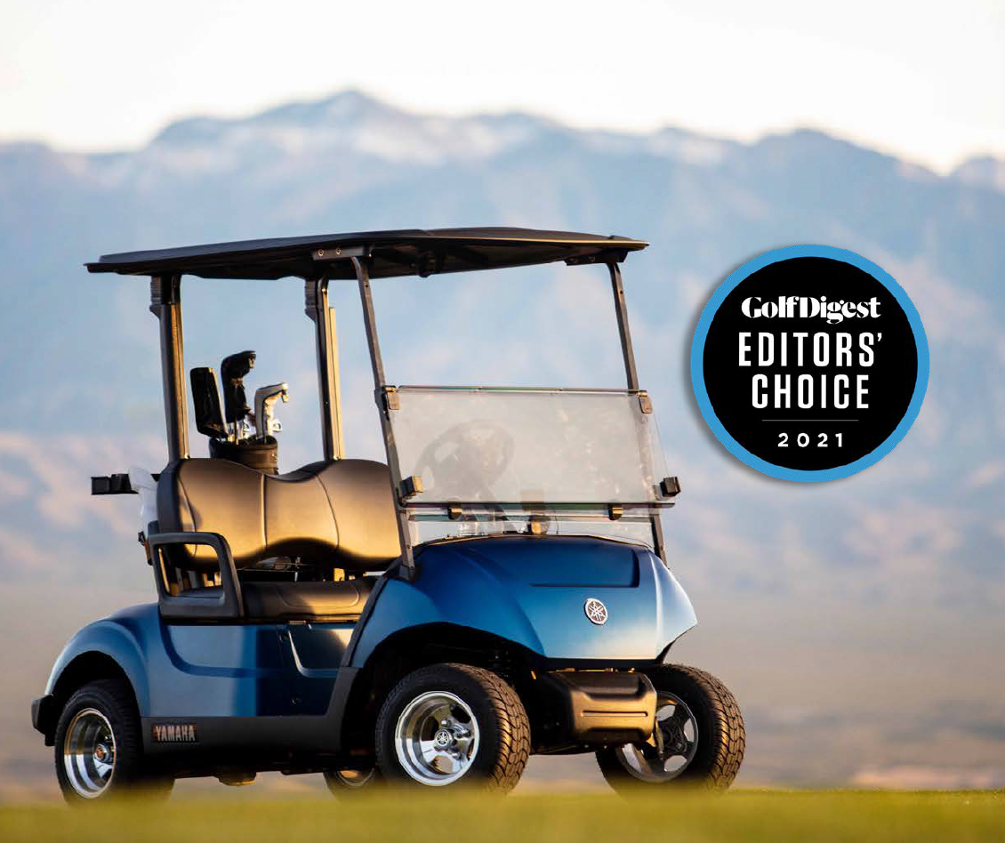 Yamaha Golf-Car Company’s Drive2 QuieTech<sup>®</sup> Awarded 2021 Golf Digest<sup>®</sup> Editors’ Choice Award for Best Gas Golf Car