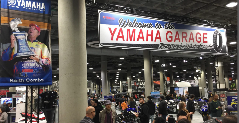 One Yamaha Display Wraps Up at 2019 Los Angeles International Auto Show