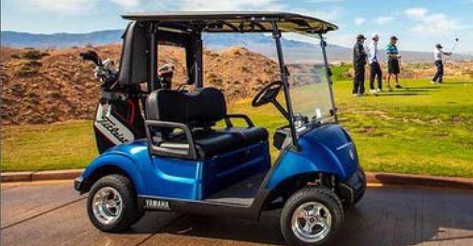 Yamaha Unveils Never-Before-Seen Colors on a Golf Car